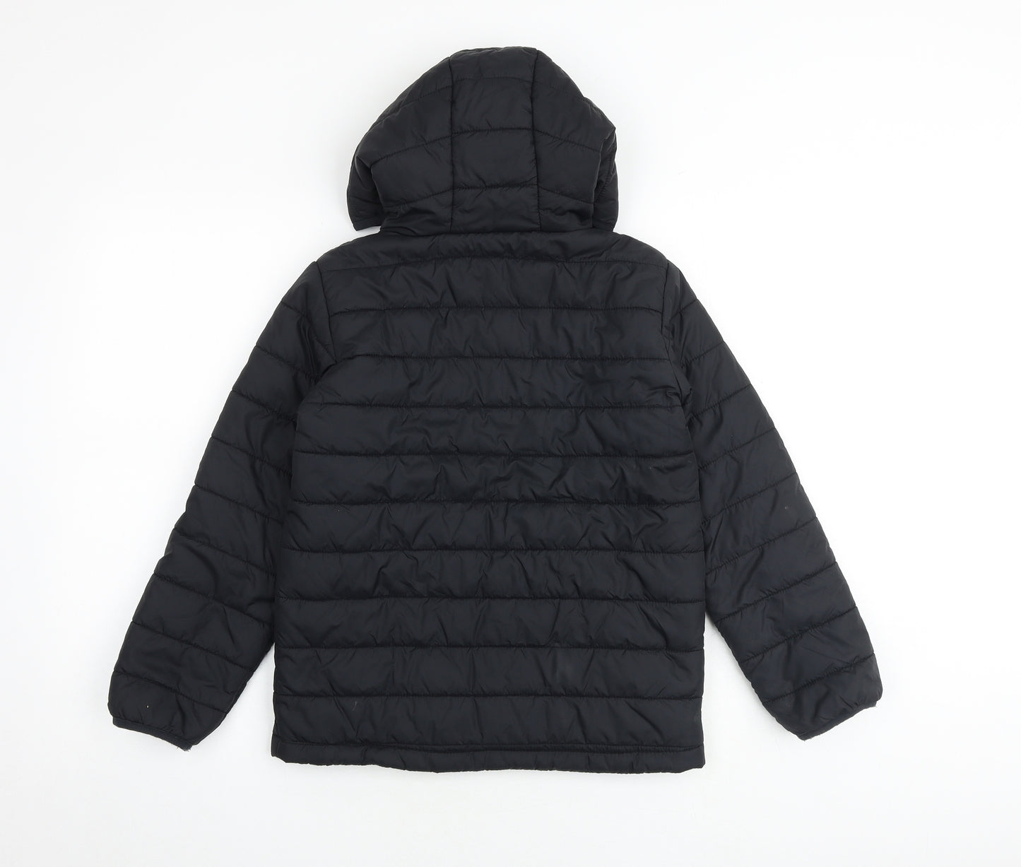 Peter Storm Boys Black Puffer Jacket Jacket Size 9-10 Years Zip