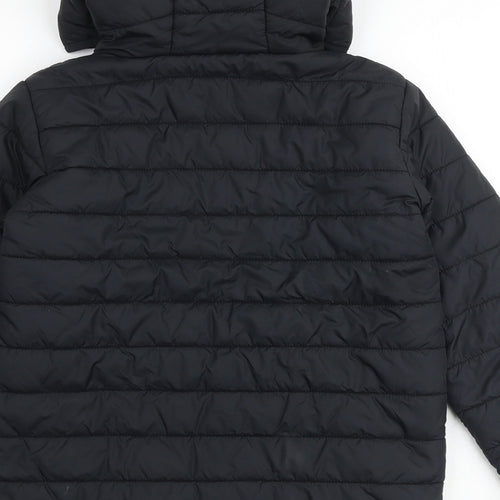 Peter Storm Boys Black Puffer Jacket Jacket Size 9-10 Years Zip