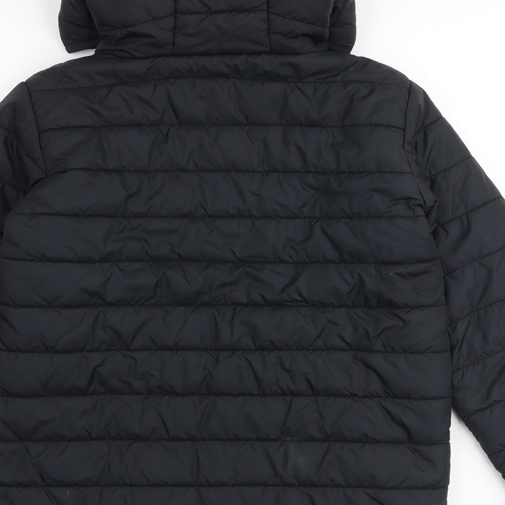 Peter Storm Boys Black Puffer Jacket Jacket Size 9-10 Years Zip