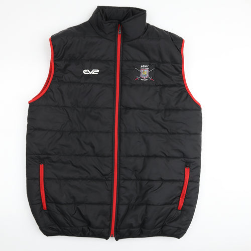 EV2 Mens Black Gilet Jacket Size XL Zip