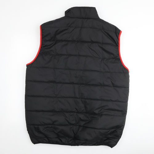 EV2 Mens Black Gilet Jacket Size XL Zip