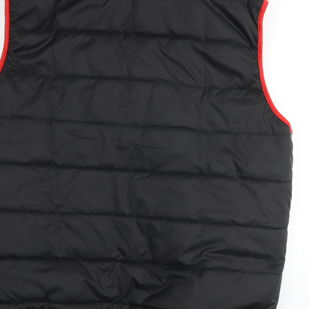 EV2 Mens Black Gilet Jacket Size XL Zip