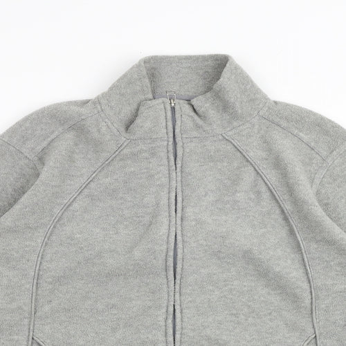 Dunnes Stores Womens Grey Jacket Size 18 Zip