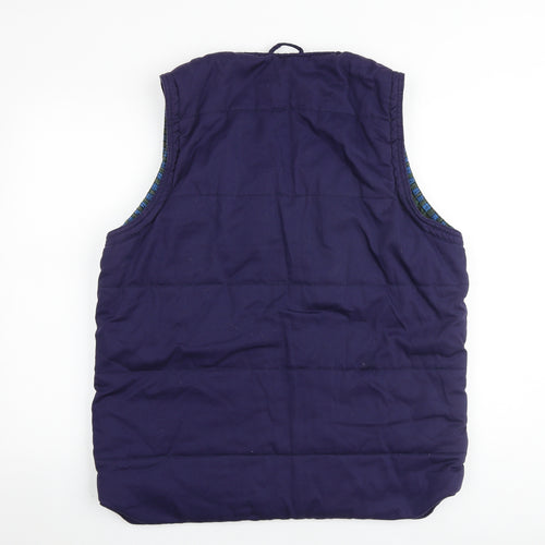 Portwest Mens Purple Gilet Jacket Size M Zip
