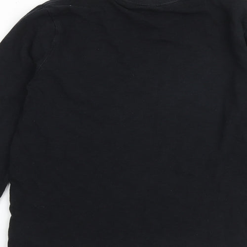 Gap Boys Black 100% Cotton Pullover Casual Size L Round Neck Pullover - Marvel Avengers