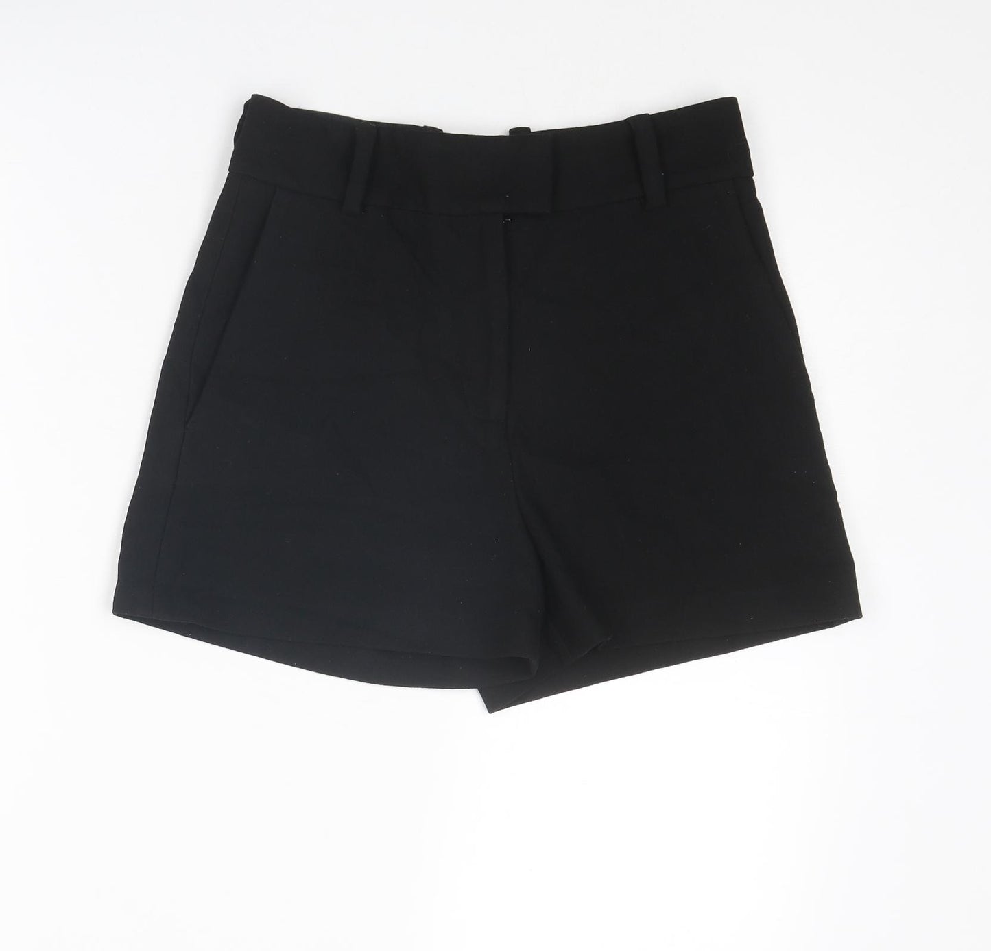 Maje Womens Black Polyester Basic Shorts Size 28 in L3 in Regular Zip