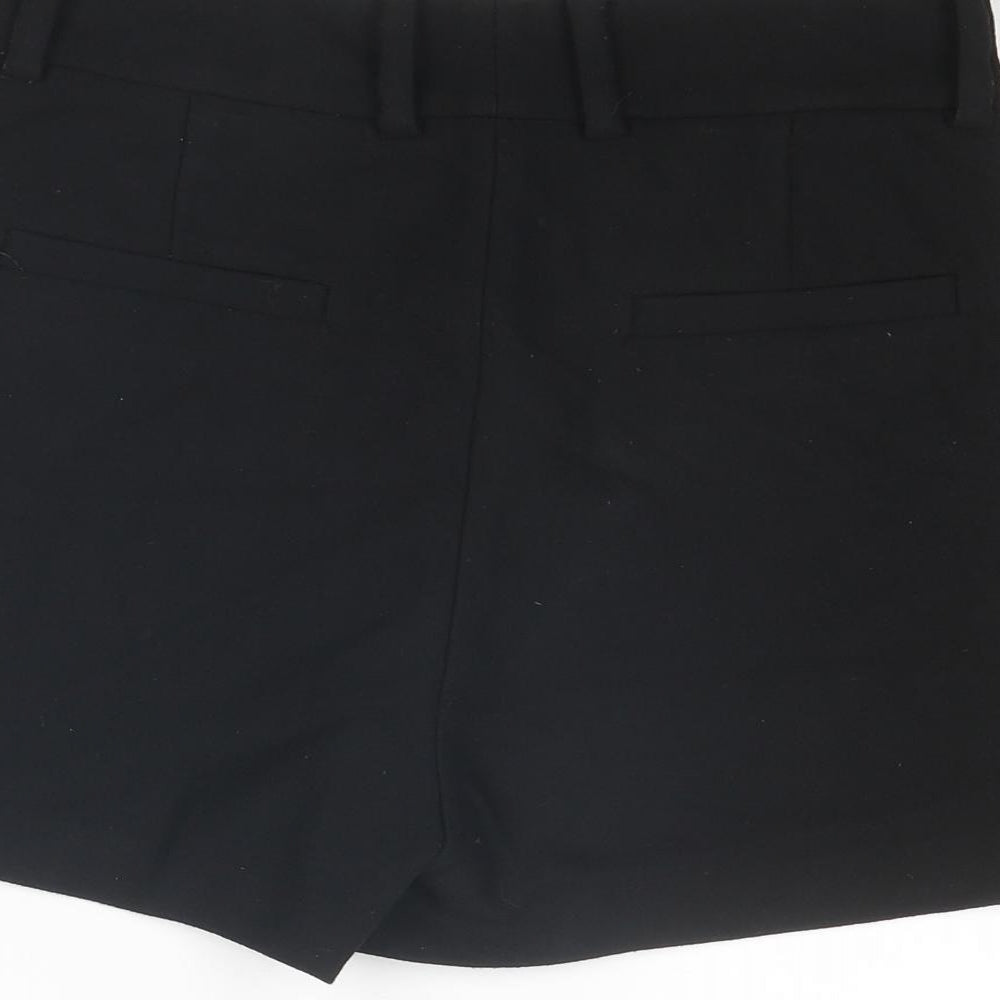 Maje Womens Black Polyester Basic Shorts Size 28 in L3 in Regular Zip