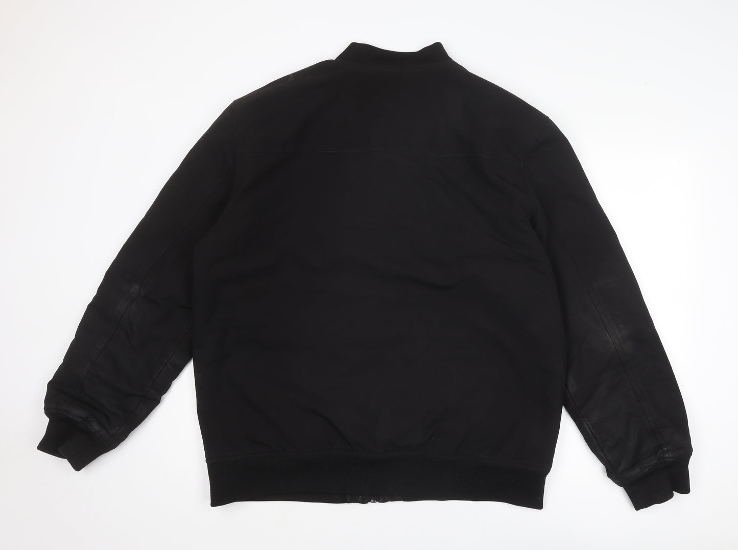 Firetrap Mens Black Jacket Size 2XL Zip