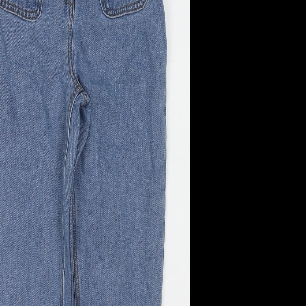 Matalan Boys Blue Cotton Tapered Jeans Size 12 Years L25 in Regular Zip - Mom Style