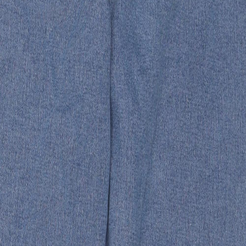 Matalan Boys Blue Cotton Tapered Jeans Size 12 Years L25 in Regular Zip - Mom Style