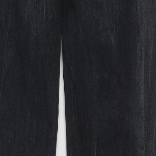 Zara Womens Black Cotton Skinny Jeans Size 10 L30 in Regular Zip