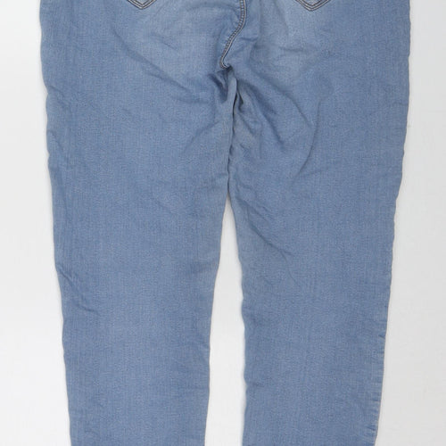 Dorothy Perkins Womens Blue Cotton Jegging Jeans Size 14 L28 in Regular
