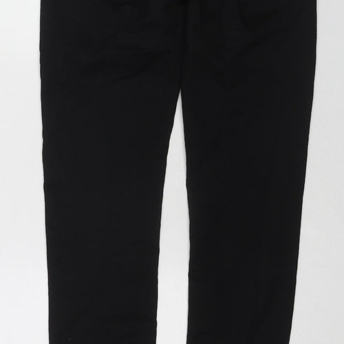 Emporio Armani Mens Black Cotton Skinny Jeans Size 28 in L30 in Regular Zip