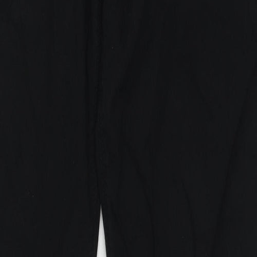 Emporio Armani Mens Black Cotton Skinny Jeans Size 32 in L32 in Regular Zip