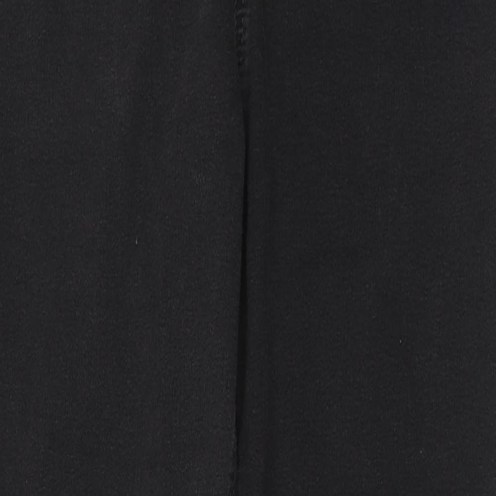 Marks and Spencer Womens Black Cotton Jegging Jeans Size 12 L28 in Regular