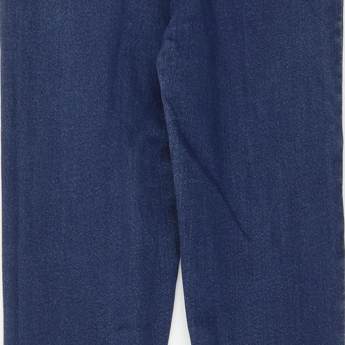PEP&CO Womens Blue Cotton Jegging Jeans Size 14 L28 in Regular
