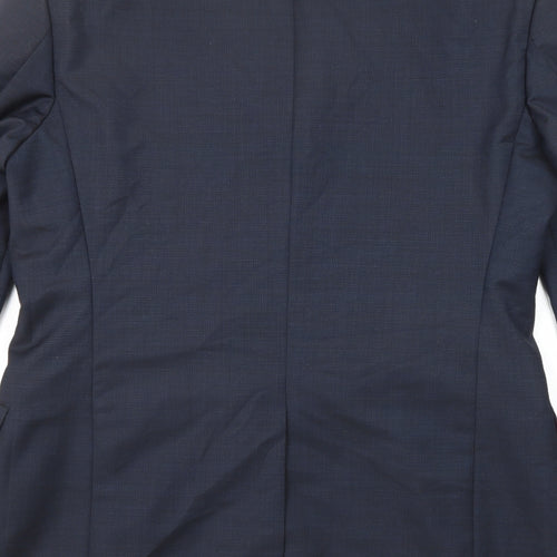 Paul Smith Mens Blue Wool Jacket Suit Jacket Size 40 Regular - Five-Button Sleeve