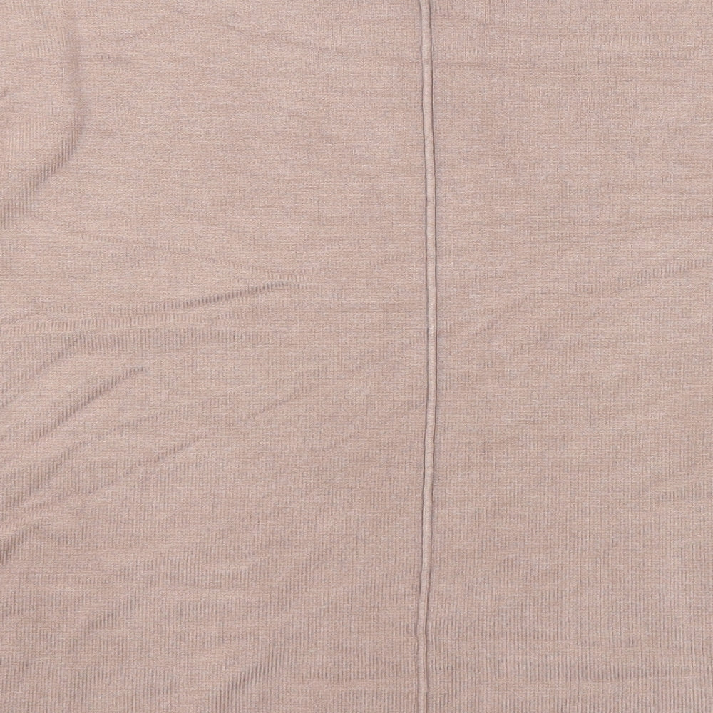 Saint Tropez Clothing Womens Brown Round Neck Viscose Pullover Jumper Size M