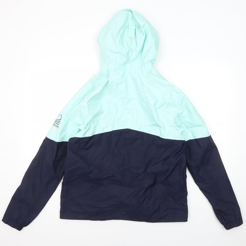 Tribord Boys Blue Colourblock Jacket Size 14-15 Years Zip
