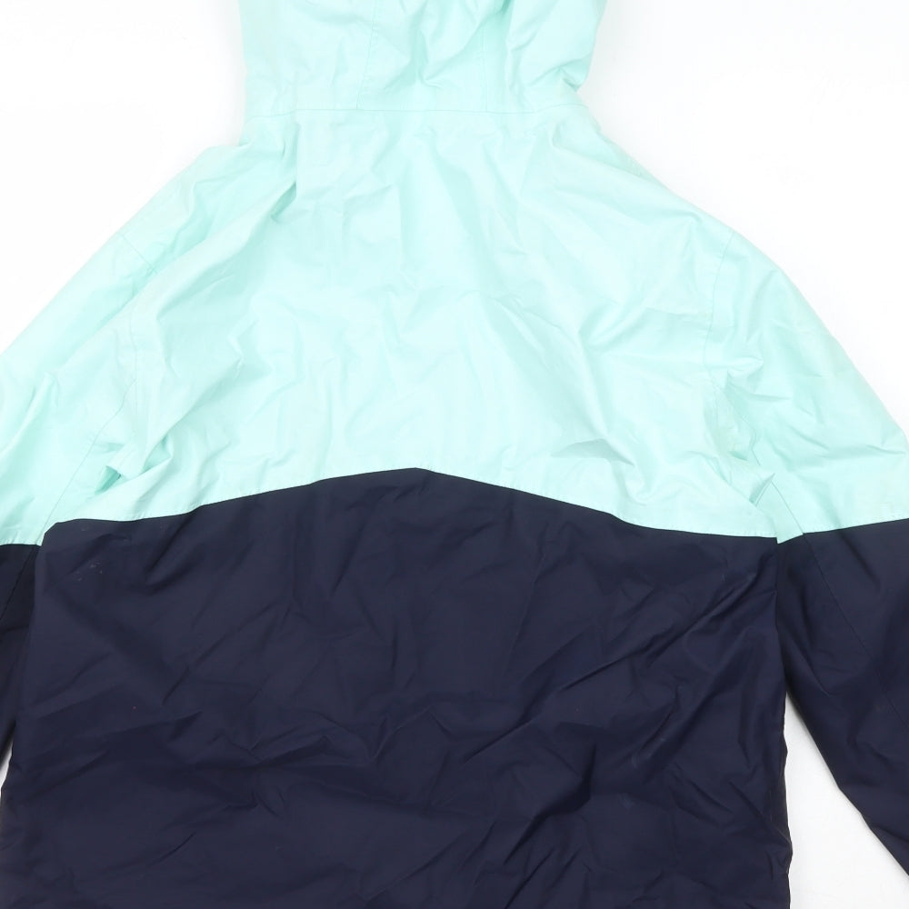 Tribord Boys Blue Colourblock Jacket Size 14-15 Years Zip