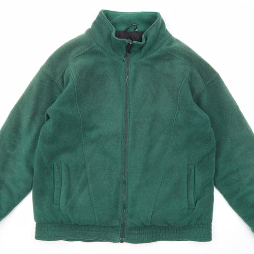 Ashes Mens Green Jacket Coatigan Size L Zip