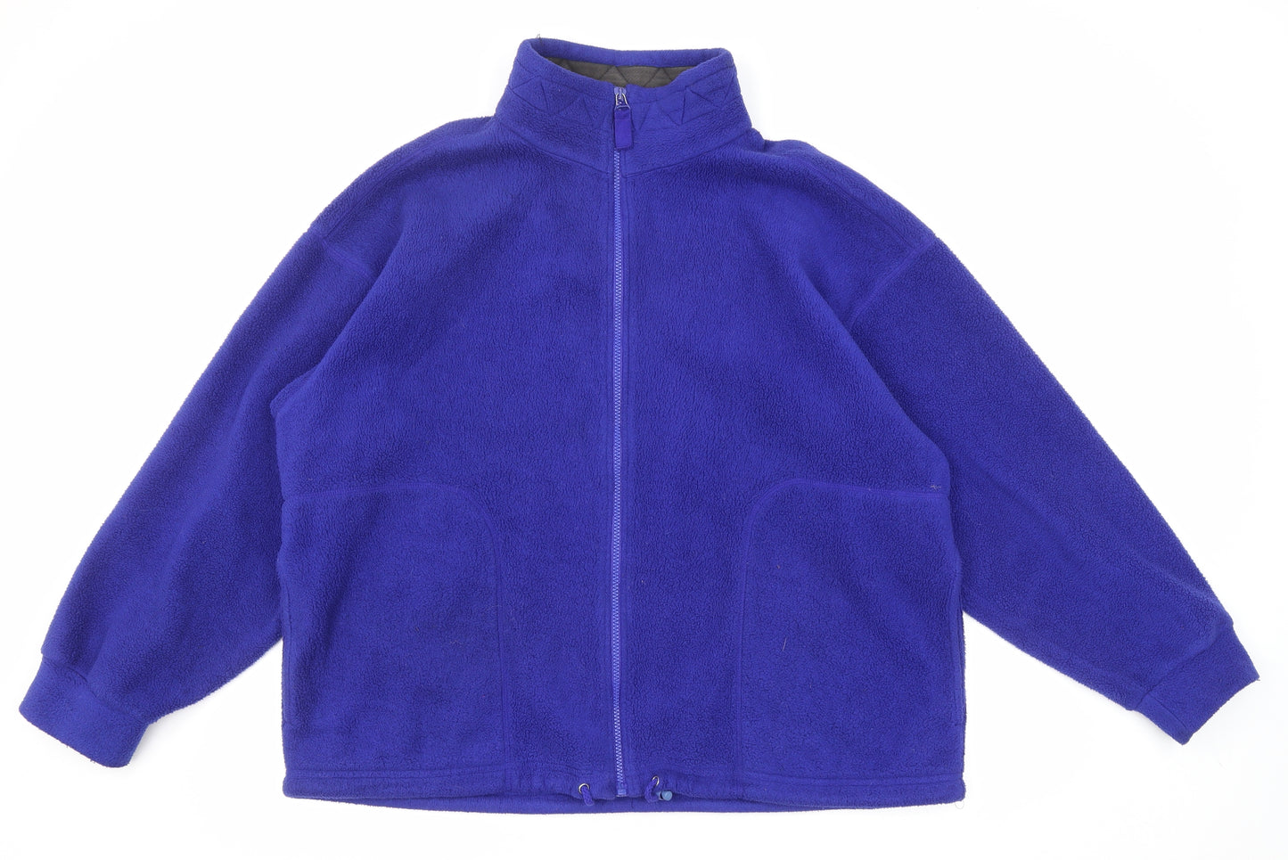 Marks and Spencer Womens Blue Jacket Size 18 Zip