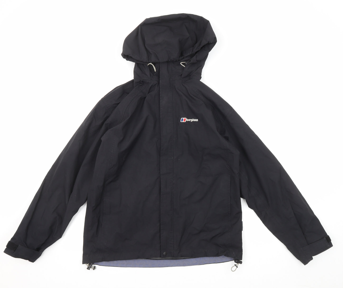 Berghaus Womens Black Windbreaker Jacket Size 10 Zip