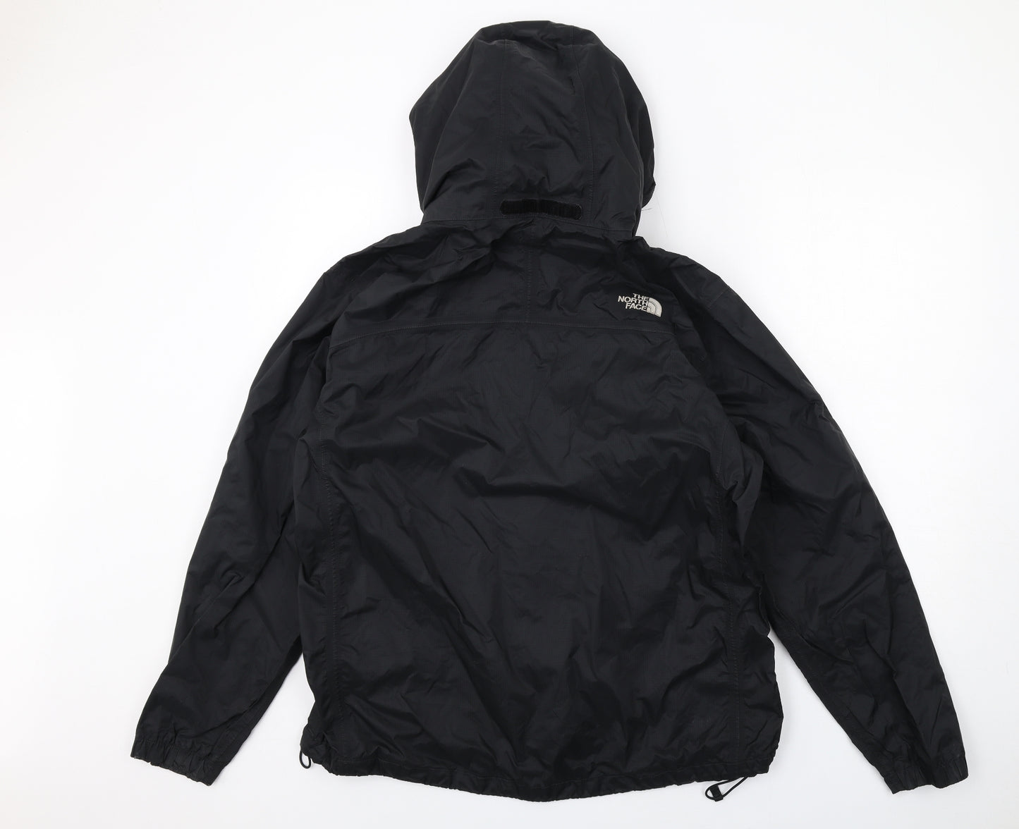 The North Face Womens Black Windbreaker Jacket Size XL Zip