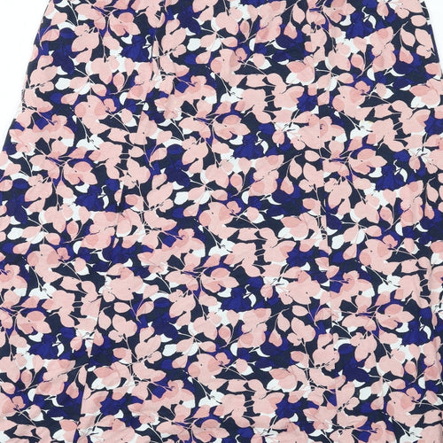 Eastex Womens Multicoloured Floral Viscose A-Line Skirt Size 10