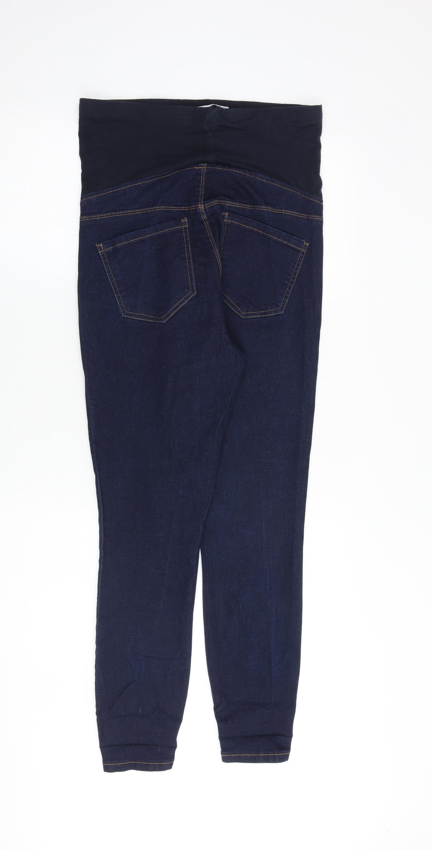 George Womens Blue Cotton Jegging Jeans Size 14 L27 in Regular