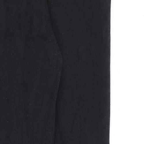 NEXT Womens Black Cotton Jegging Jeans Size 10 L30 in Regular Zip