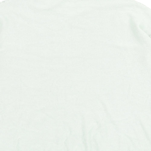 Damart Womens Green Round Neck Acrylic Pullover Jumper Size 18 - Size 18-20