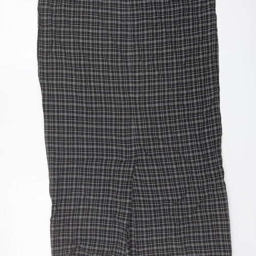 Monsoon Womens Grey Geometric Polyester A-Line Skirt Size 12 Drawstring