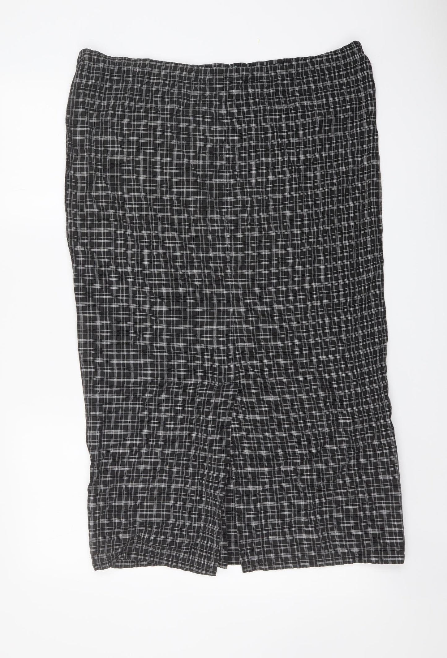 Monsoon Womens Grey Geometric Polyester A-Line Skirt Size 12 Drawstring