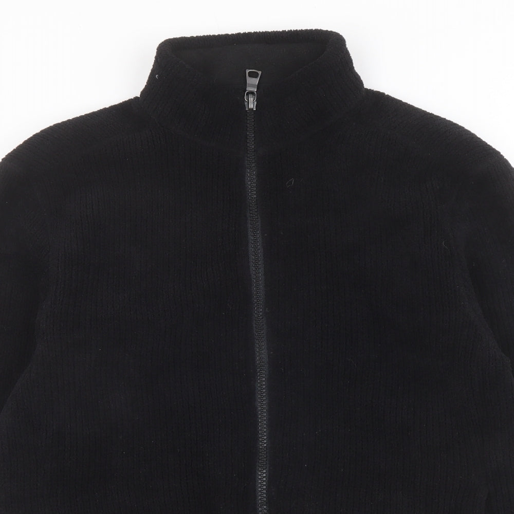 Marks and Spencer Mens Black Gilet Jacket Size M Zip
