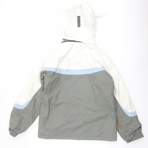 Trespass Womens Green Windbreaker Jacket Size 12 Zip