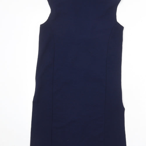 Quiz Womens Blue Jacket Waistcoat Size 8