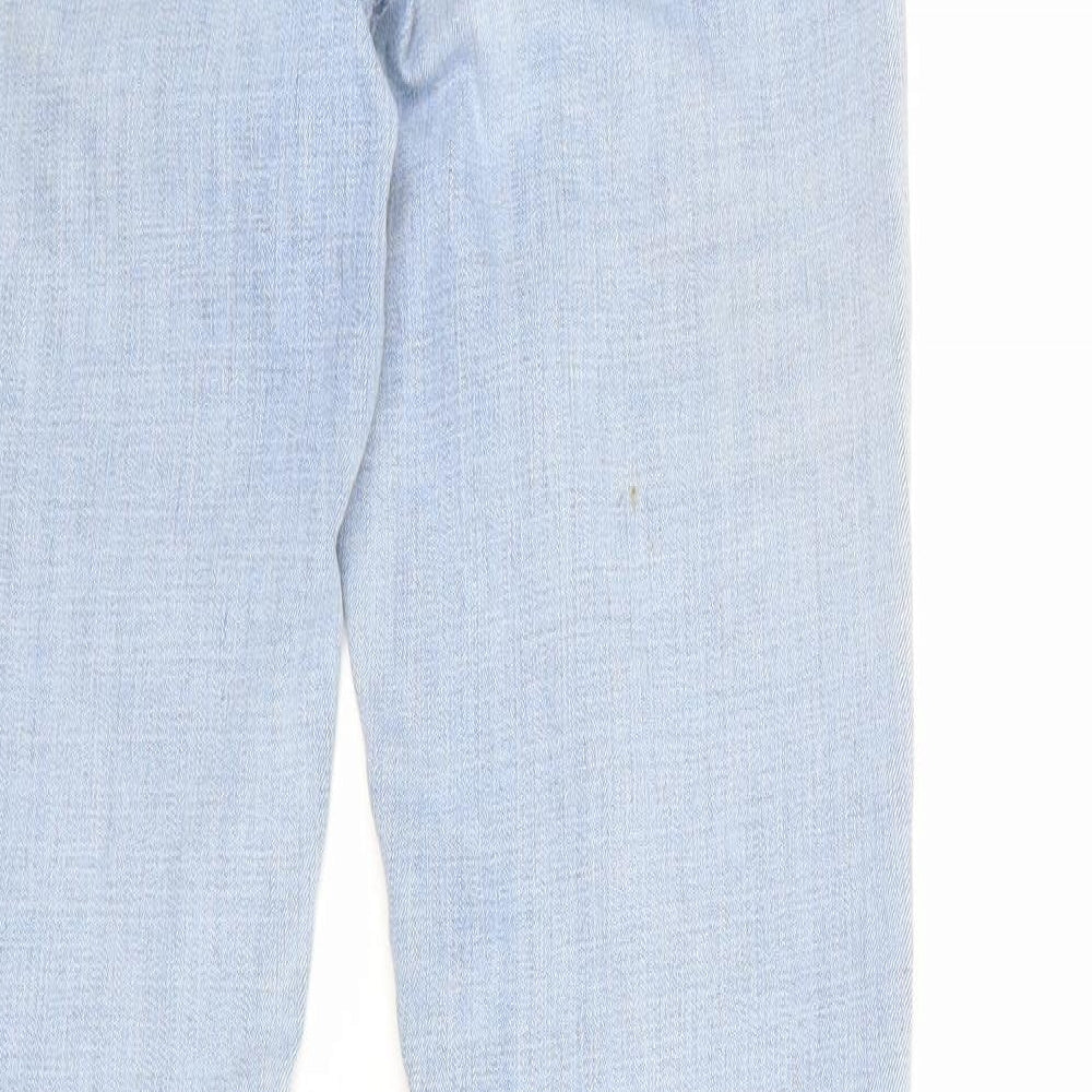 Levi's Womens Blue Cotton Skinny Jeans Size 28 in L31 in Regular Zip
