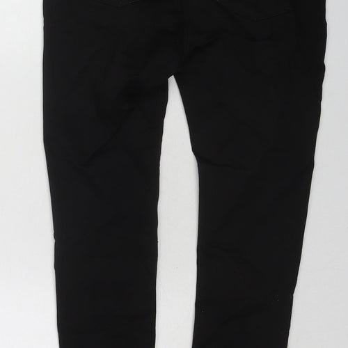 M&Co Womens Black Cotton Jegging Jeans Size 10 L25 in Regular
