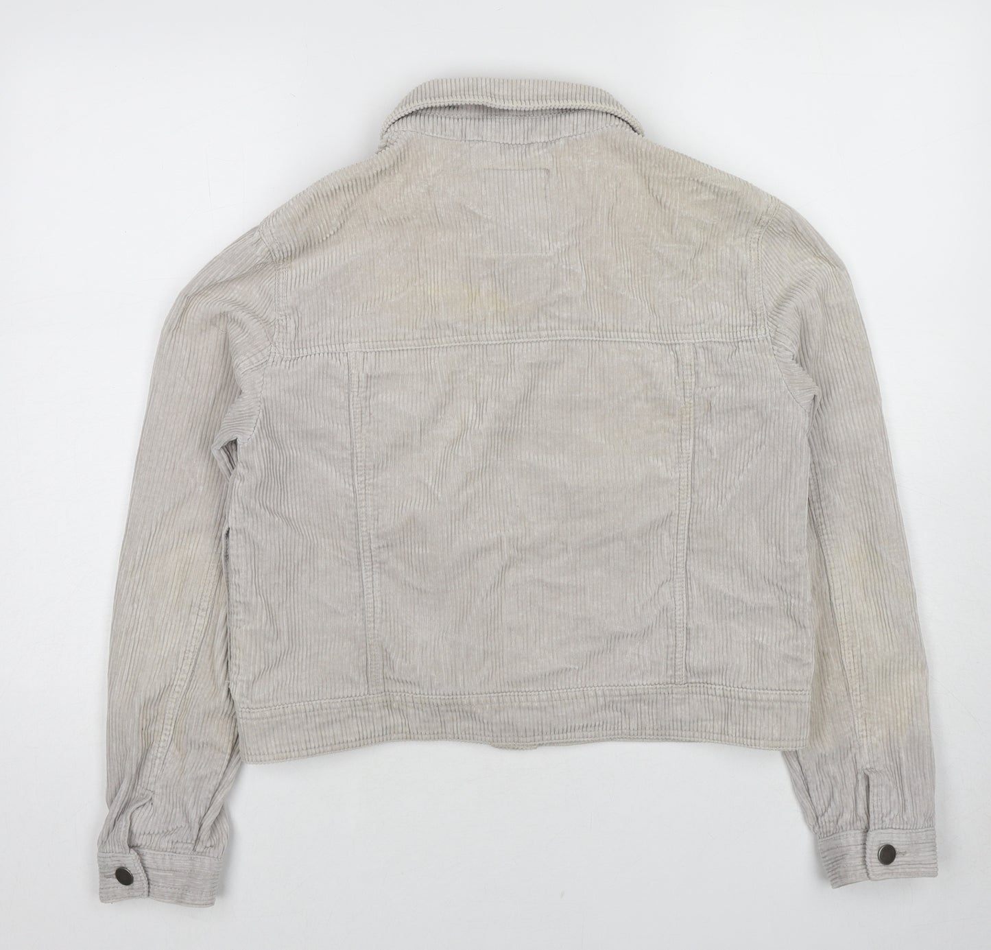 Pull&Bear Womens Beige Jacket Size S Button