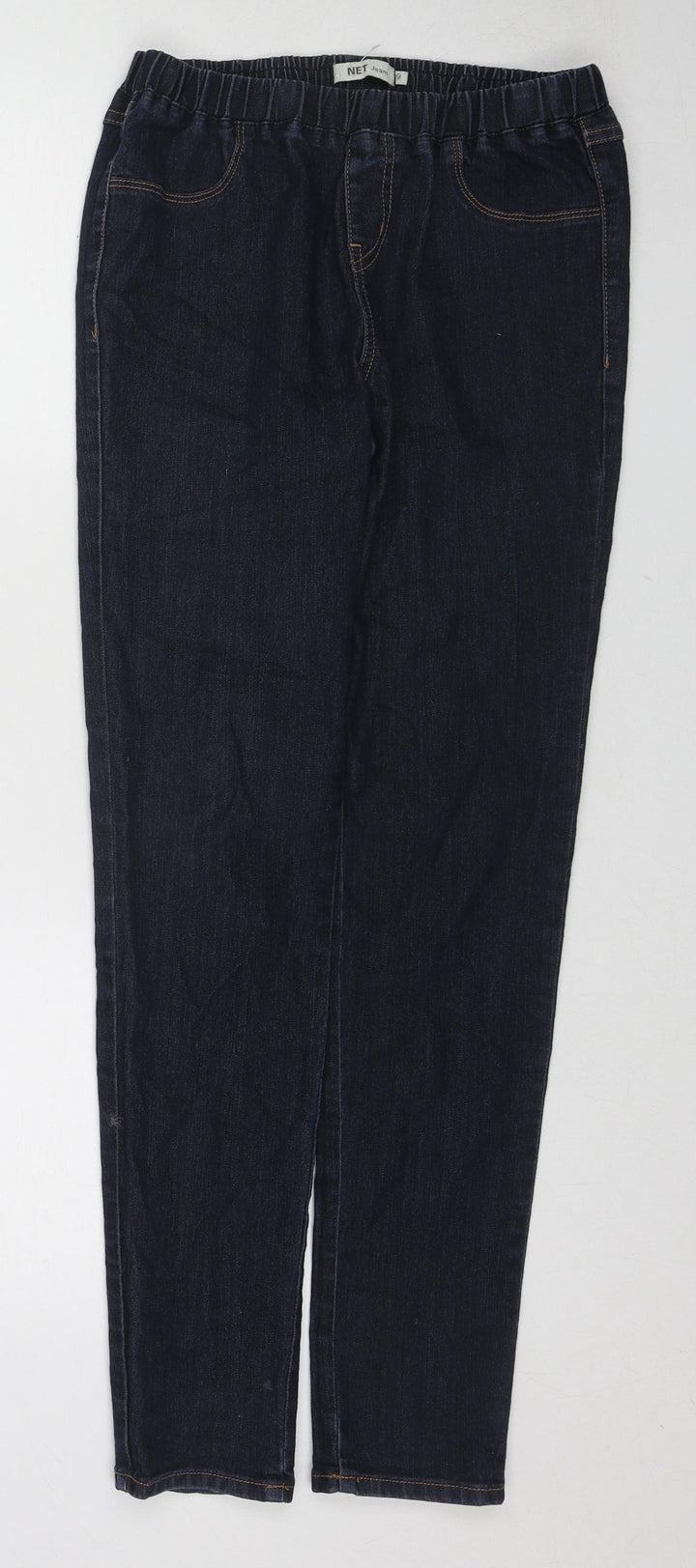 Net Jeans Womens Blue Cotton Skinny Jeans Size M L29 in Regular