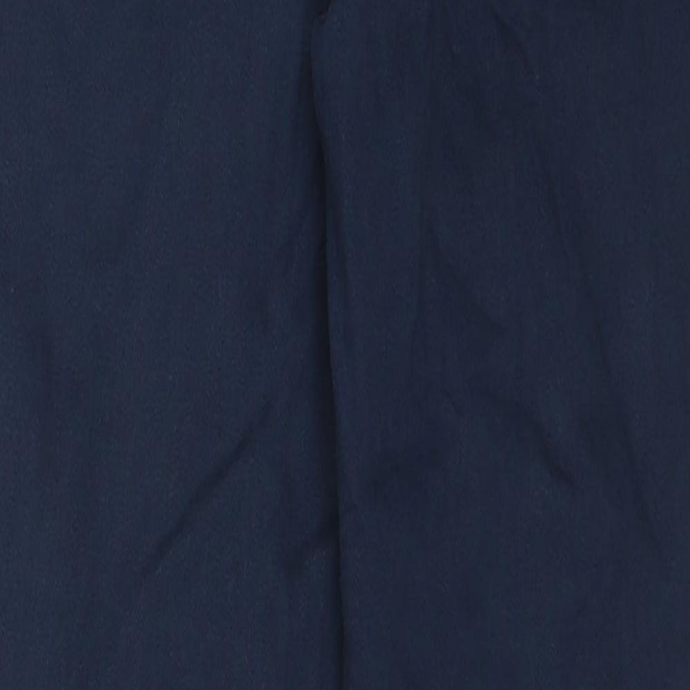 Outfitters Boys Blue Cotton Straight Jeans Size 9-10 Years L23 in Regular Zip