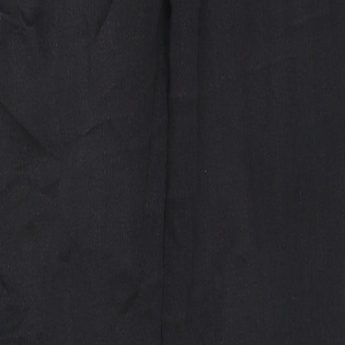 Topshop Womens Black Cotton Skinny Jeans Size 25 in L30 in Regular Zip