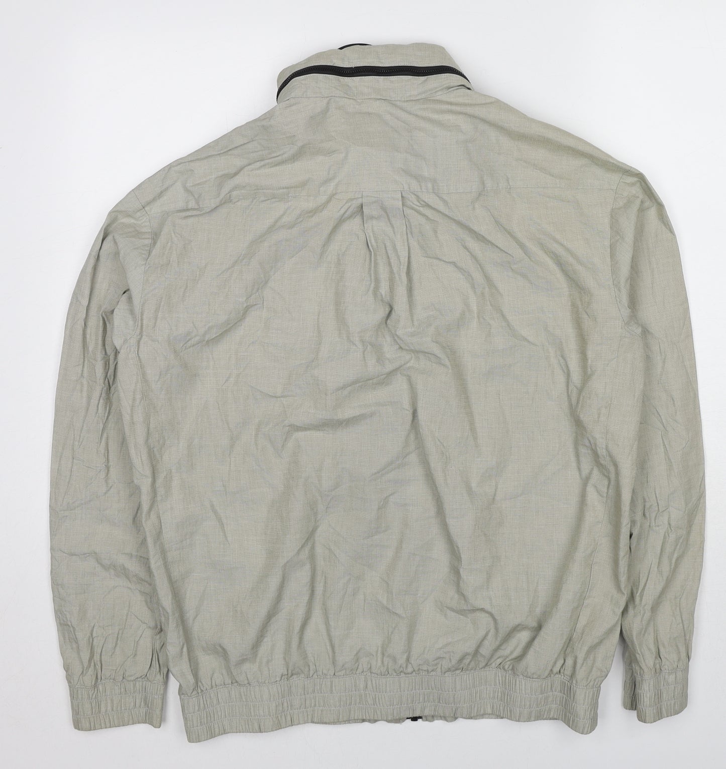 HUGO BOSS Mens Grey Jacket Size S Zip