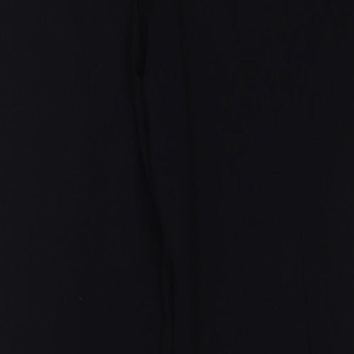 Marks and Spencer Womens Black Cotton Jogger Leggings Size 12 L27 in