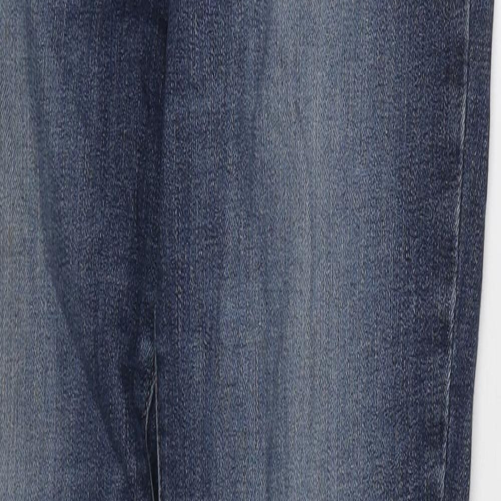 Levi's Womens Blue Cotton Skinny Jeans Size 29 in L32 in Regular Zip