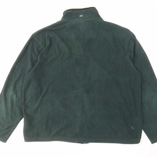 Regatta Mens Green Jacket Size 2XL Zip