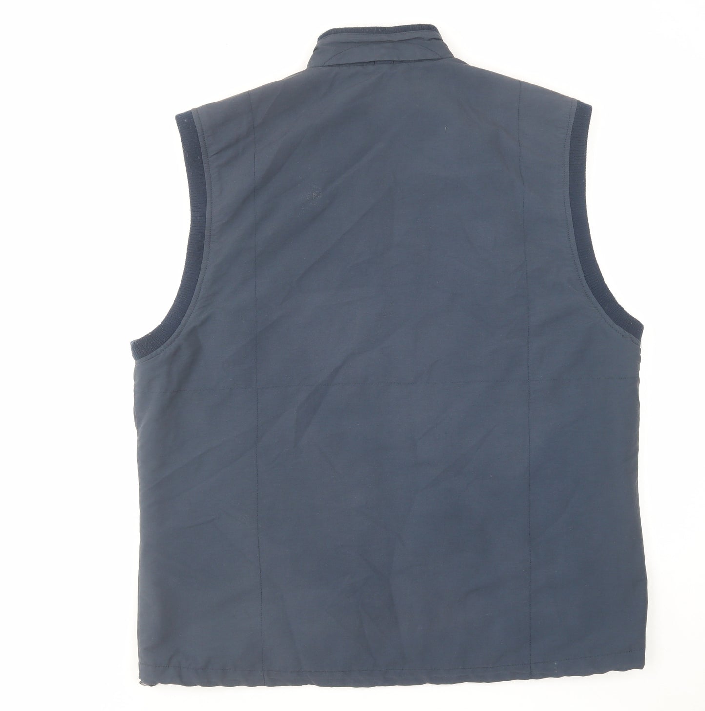 Penguin Mens Blue Gilet Jacket Size 2XL Zip