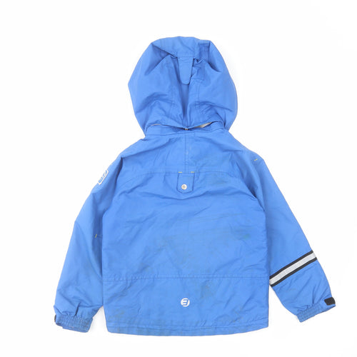 Icepeak Boys Blue Jacket Size 3-4 Years Zip