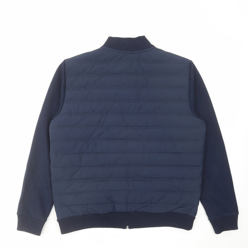 Autograph Mens Blue Jacket Size M Zip